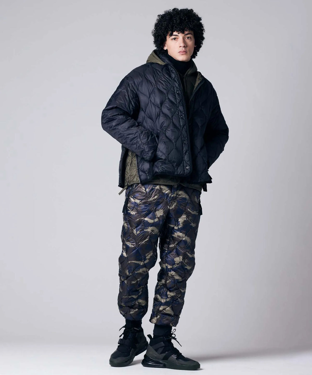 軍風 M65 內裡雙拉鍊短版羽絨外套－SOFT 款