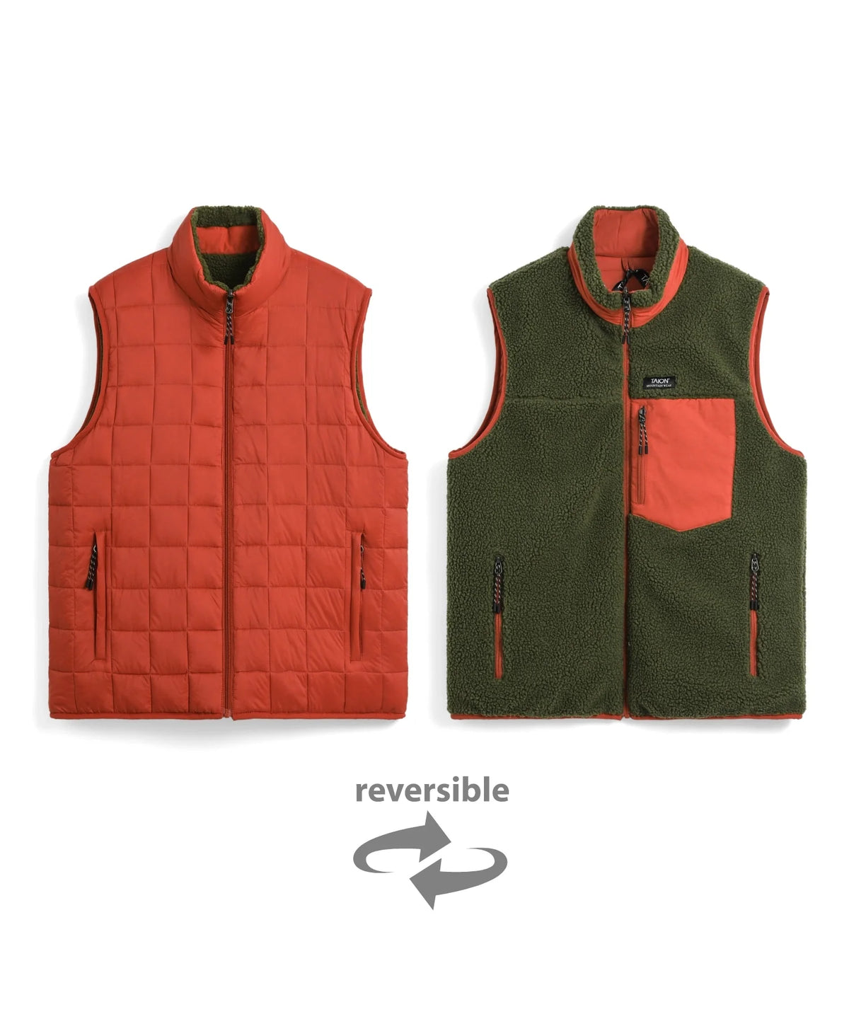 FIERY ORANGE×D.OLIVE