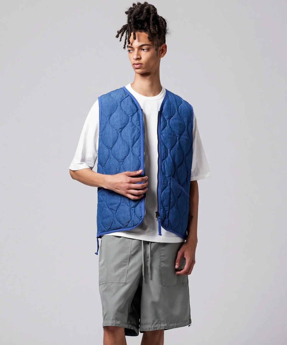 INDIGO DENIM／模特兒身高 181cm／穿著尺寸 L