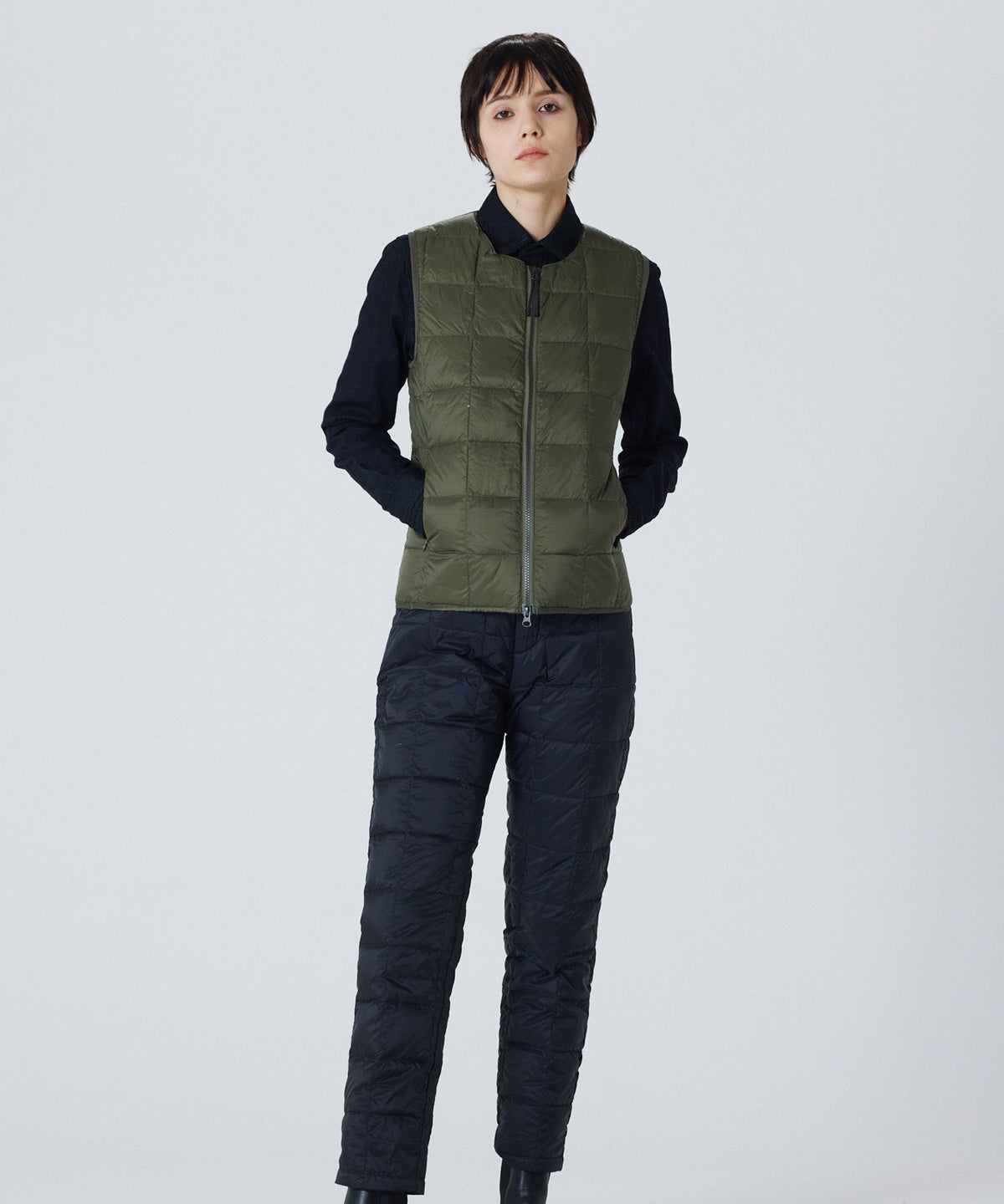 D.OLIVE／模特兒身高 169cm／穿著尺寸 L